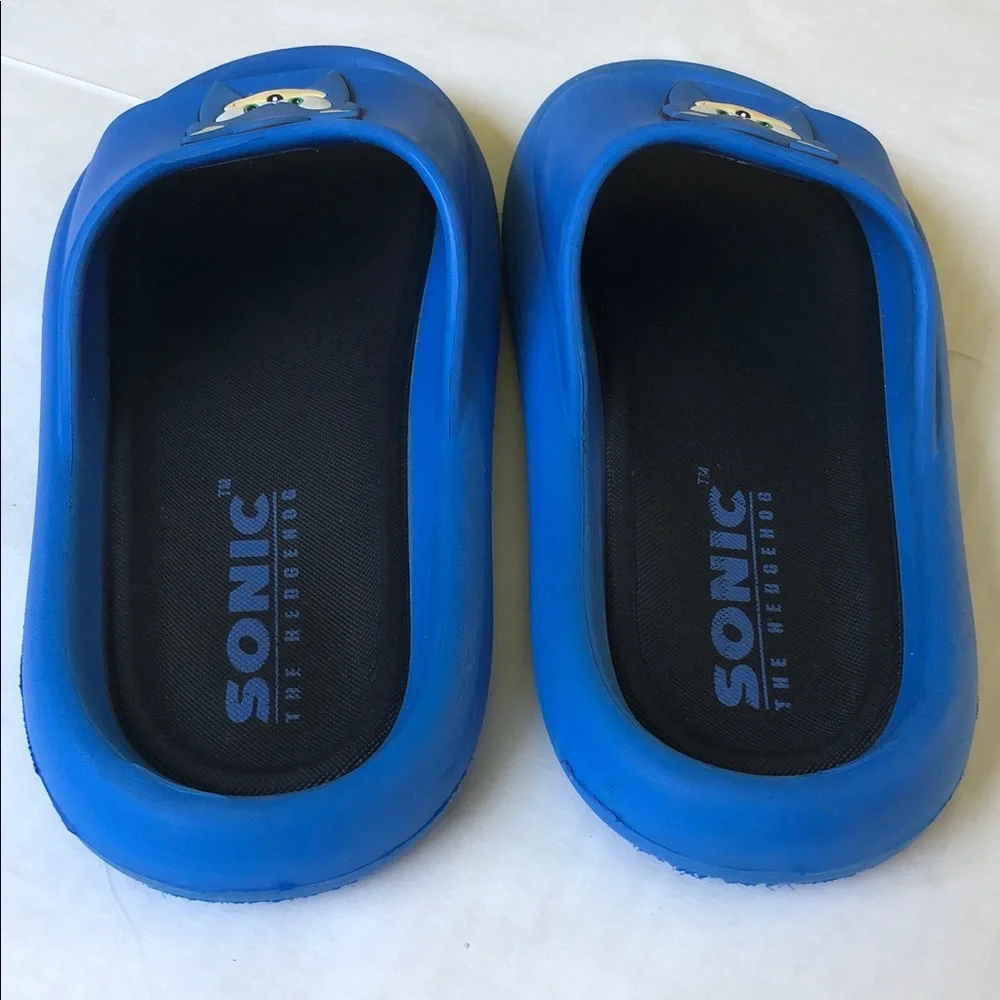 Sonic the Hedgehog Boys Comfort Sandals by Ground Up Boys size 2/3